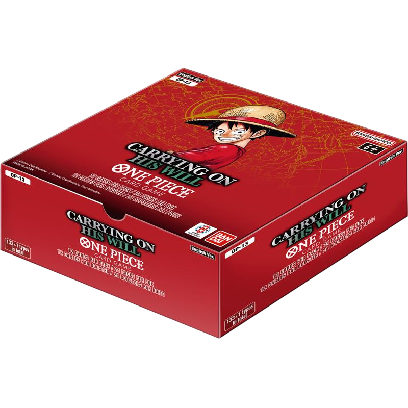OP13 Display Box - 24 boosters - Carrying on His Will - ENG