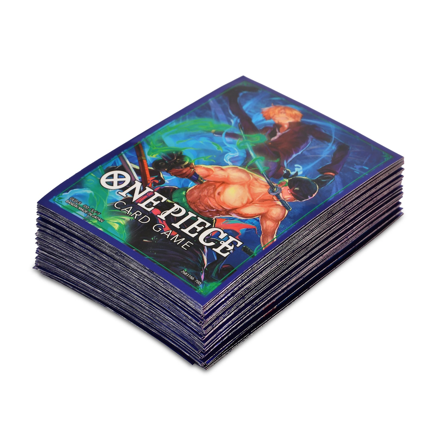 70 Card Sleeves / Sleeves - Zoro & Sanji
