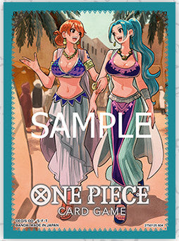 70 Card Sleeves - Nami and Vivi - Limited Edition Sleeves V.1 Boutique Carte One Piece 70 Card Sleeves - Nami and Vivi - Limited Edition Sleeves V.1 Boutique Carte One Piece