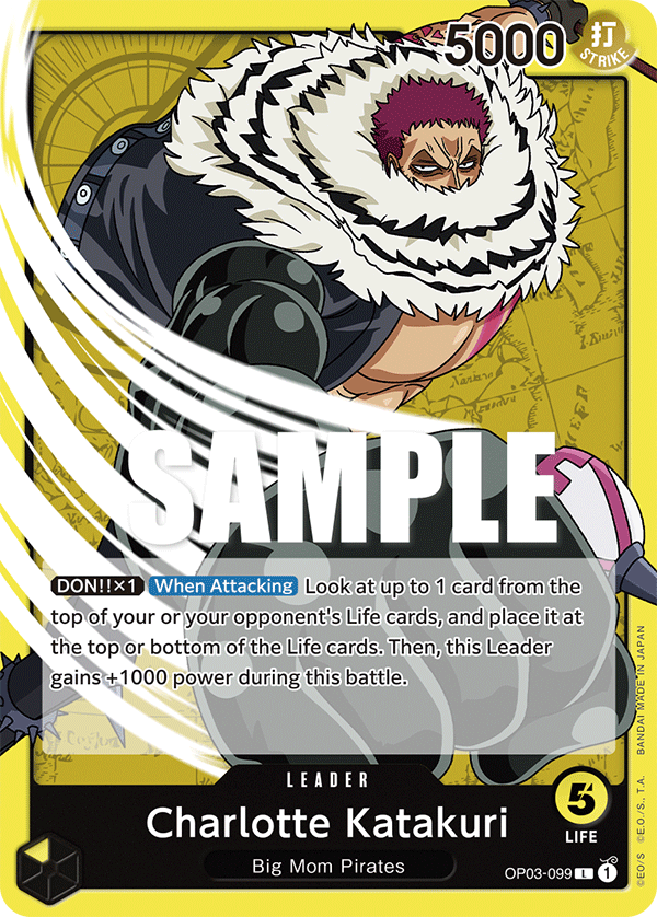 one piece card game katakuri Start Deck Purple Charlotte ST-34 ONE PIECE CARD GAME OP03-123