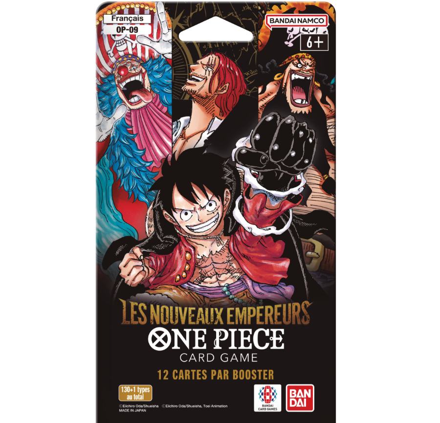 OP09 booster in blister pack - The New Emperors FR Boutique Carte One Piece OP09 booster in blister pack - The New Emperors FR Boutique Carte One Piece