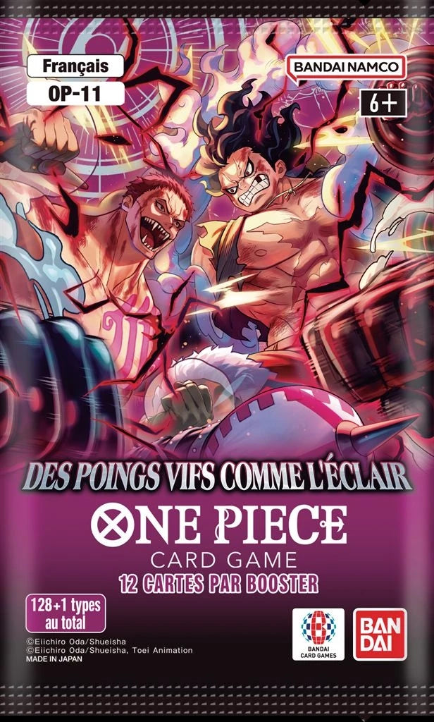 one piece card game blister pack OP11 Booster in blister pack