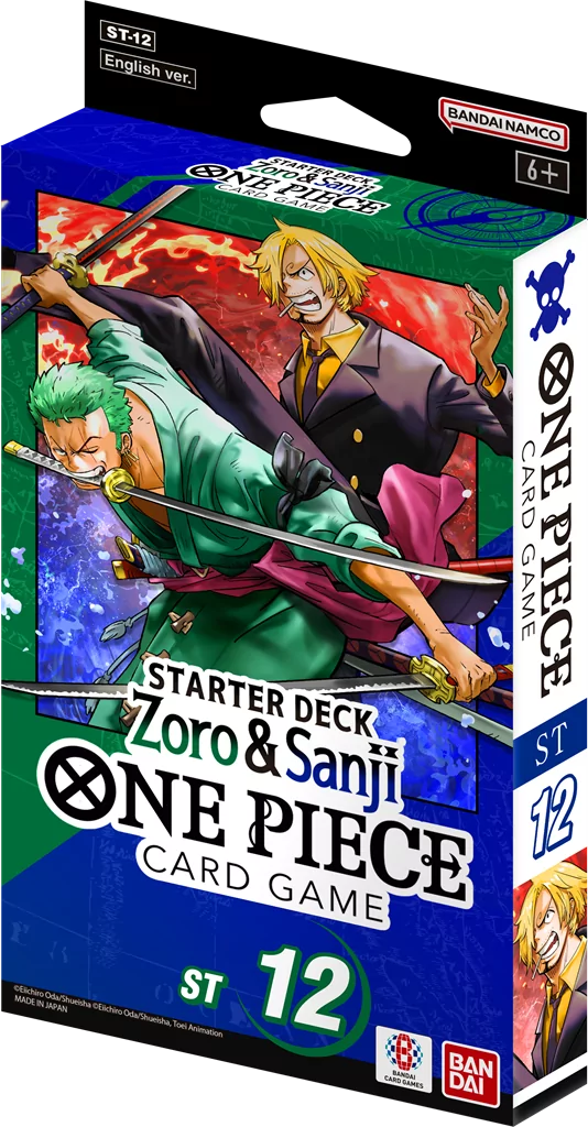 ST-12 ENG Zoro and Sanji - Starter Deck – Cartes One Piece Card Game TCG