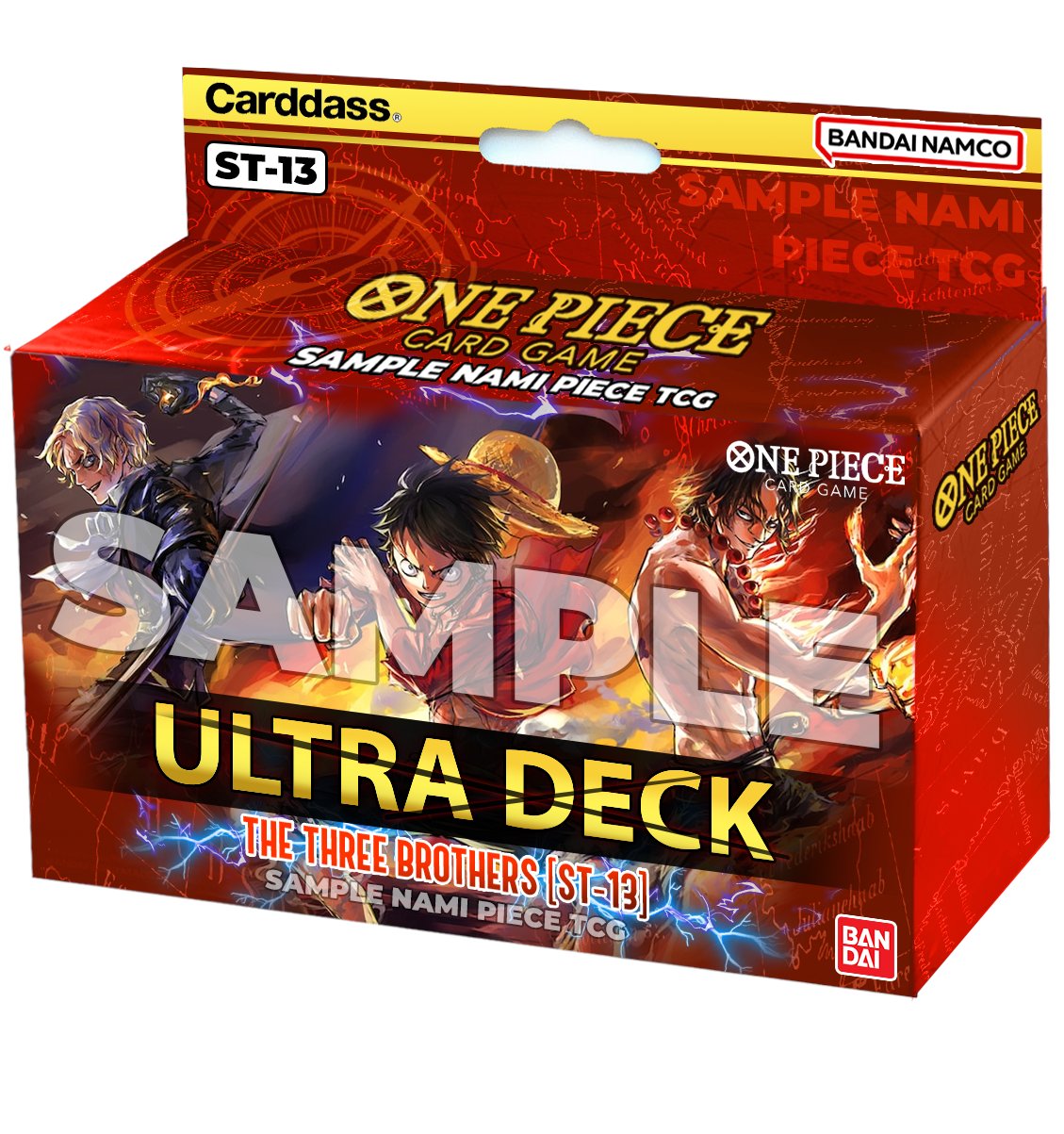 ST-13 ENG The Three Brothers - Ultra Deck - Starter Deck Boutique Carte One Piece ST-13 ENG The Three Brothers - Ultra Deck - Starter Deck Boutique Carte One Piece