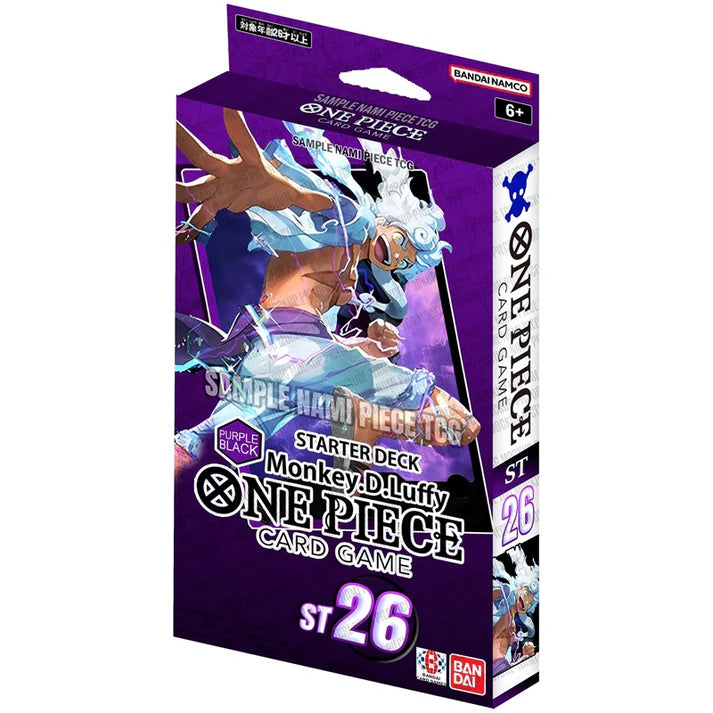 ST-26 ENG Monkey.D.Luffy - Starter Deck Purple/Black ST-26 ENG Monkey.D.Luffy - Starter Deck Purple/Black
