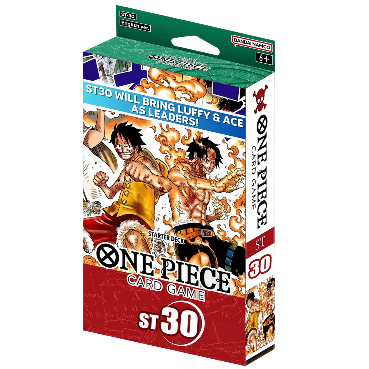 ST-30 - Red/Green Starter Deck - Ace & Luffy - ENG