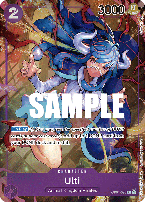 OP01-093 R ENG Ulti Parallel Rare Character Card
