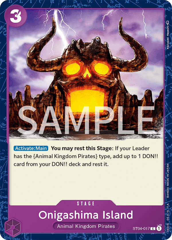 ST-04 ENG Animal Kingdom Pirates Starter deck