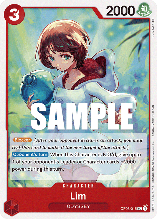 OP03-015 UC ENG Lim Uncommon character card
