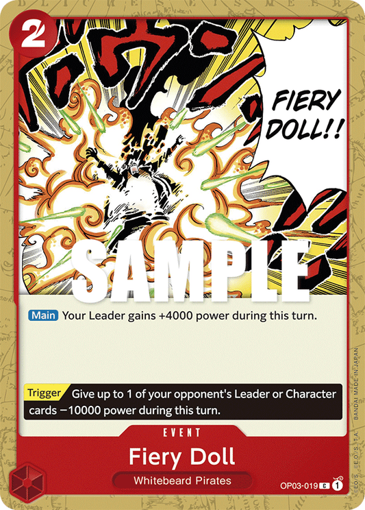 OP03-019 C ENG Fiery Doll Common Event Card