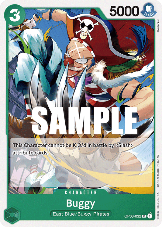 OP03-032 C ENG Buggy Common Character Card