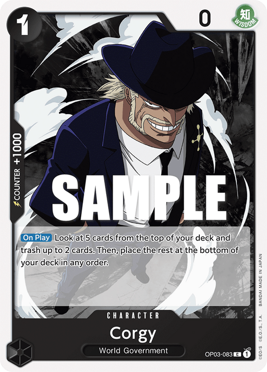 OP03-083 C ENG Corgy Common Character Card