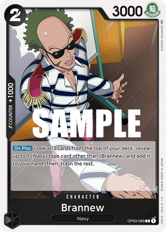 OP03-089 R ENG Brannew Rare Character Card