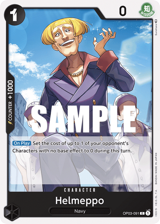 OP03-091 C ENG Helmeppo Common Character Card