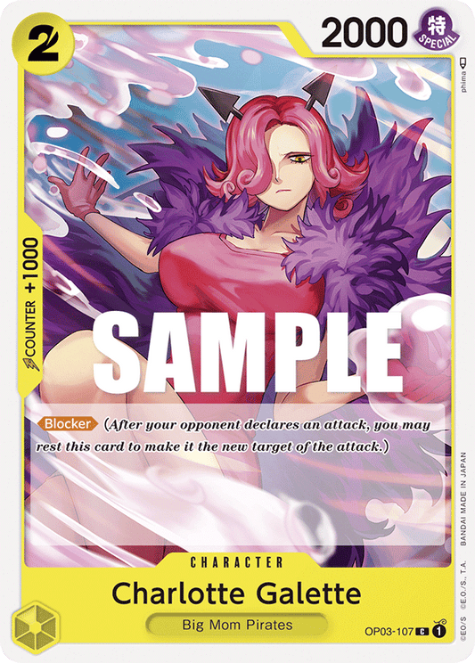 OP03-107 C ENG Charlotte Galette Common character card