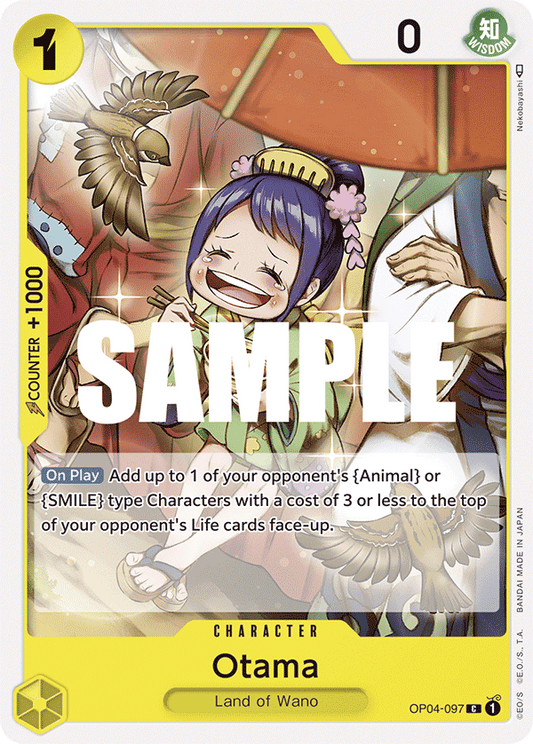 OP04-097 C ENG Otama Common Character Card