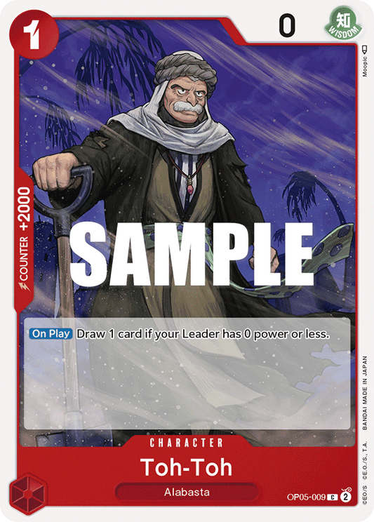 OP05-009 C ENG Toh-Toh Carte personnage commune