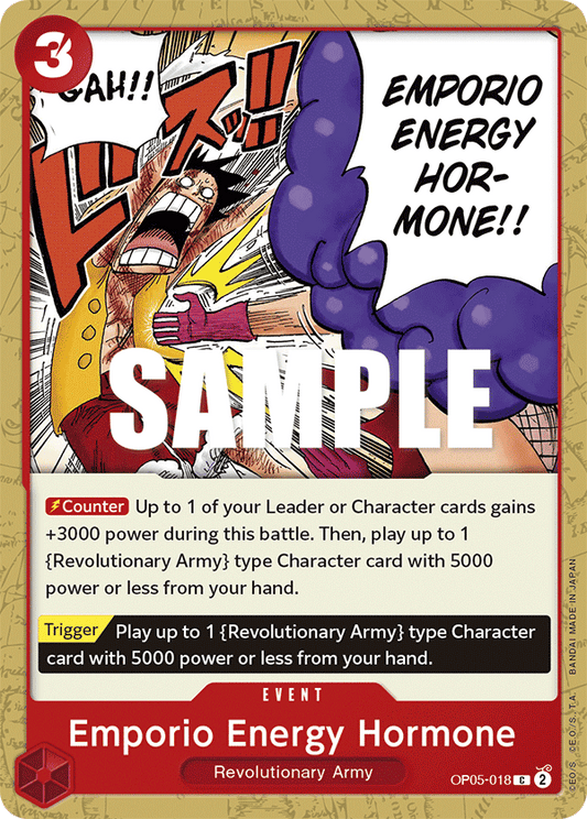 OP05-018 C ENG Emporio Energy Hormone Common event card