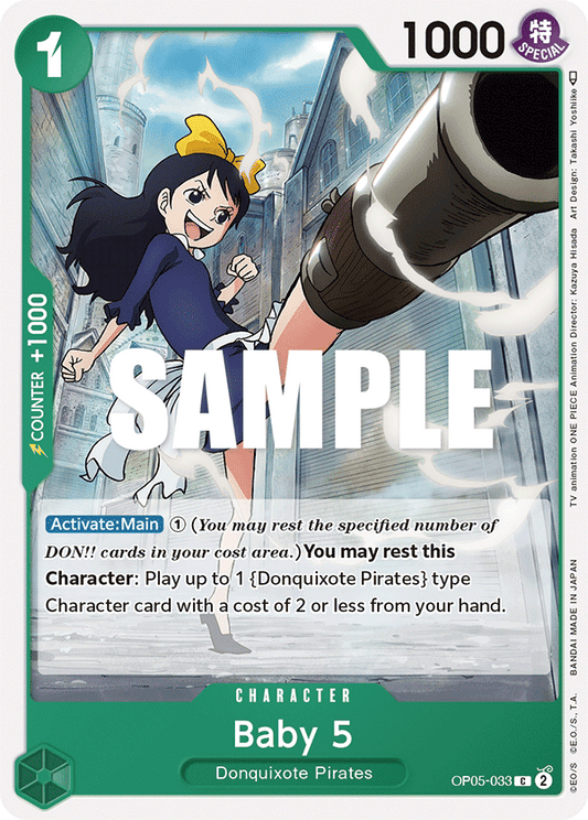 OP05-033 C ENG Baby 5 Common Character Card