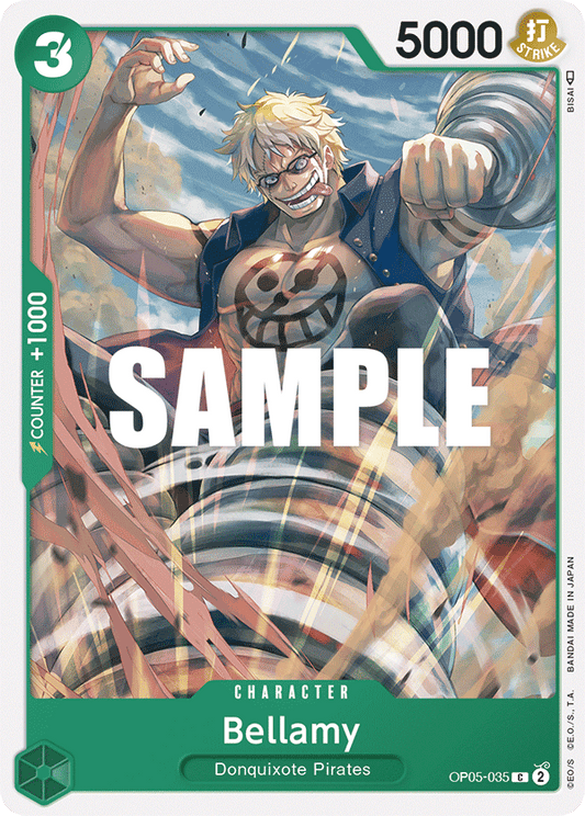 OP05-035 C ENG Bellamy Common Character Card