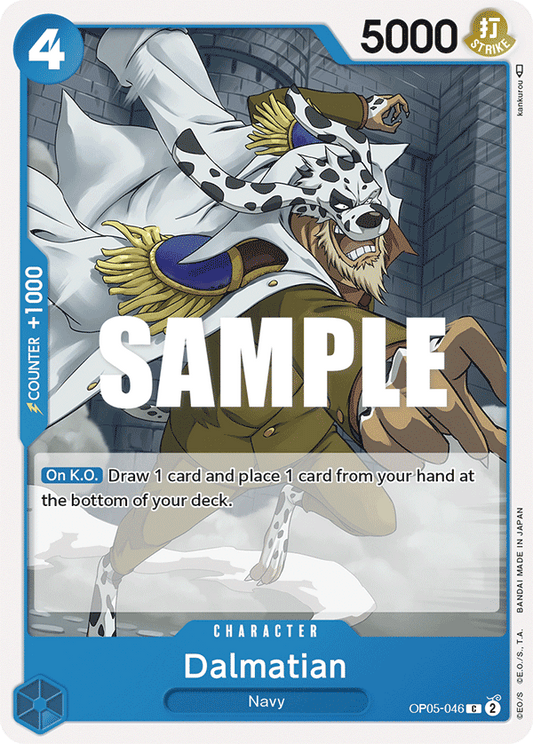 OP05-046 C ENG Dalmatian Common Character Card