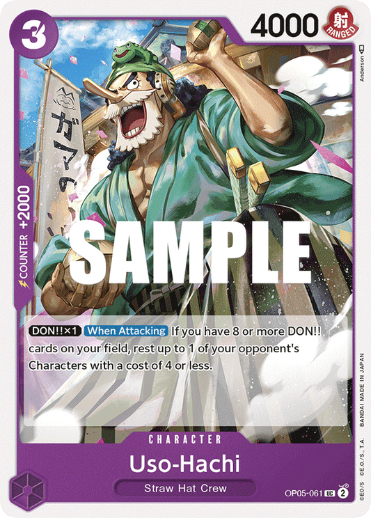 OP05-061 UC ENG Uso-Hachi Uncommon Character Card