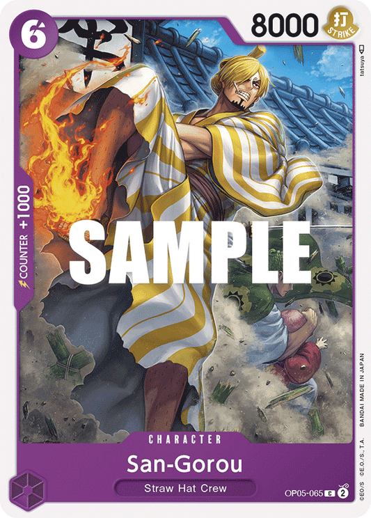 OP05-065 C ENG San-Gorou Common character card