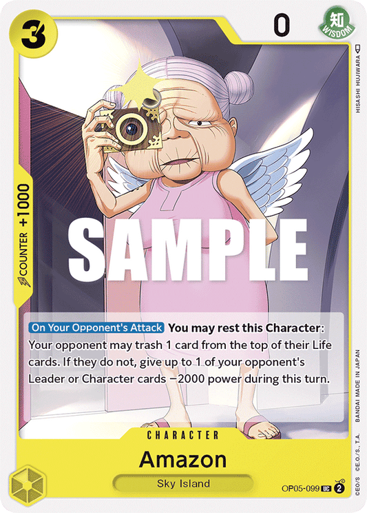 OP05-099 UC ENG Amazon Uncommon Character Card