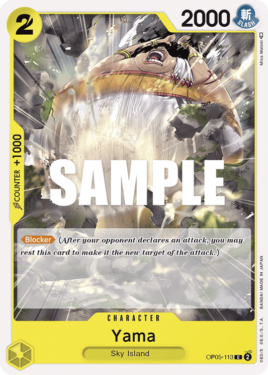 OP05-113 C ENG Yama Common Character Card