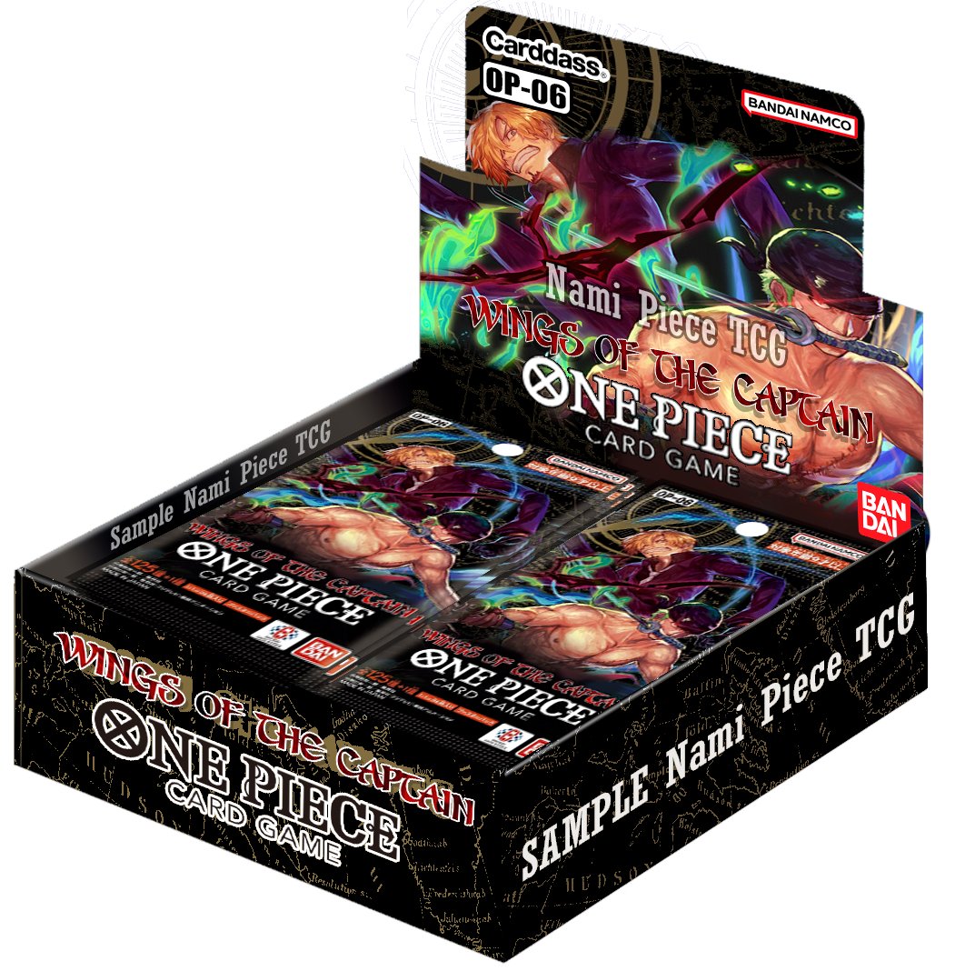One Piece Card Game — Booster Box Wings of the Captain (OP-06)