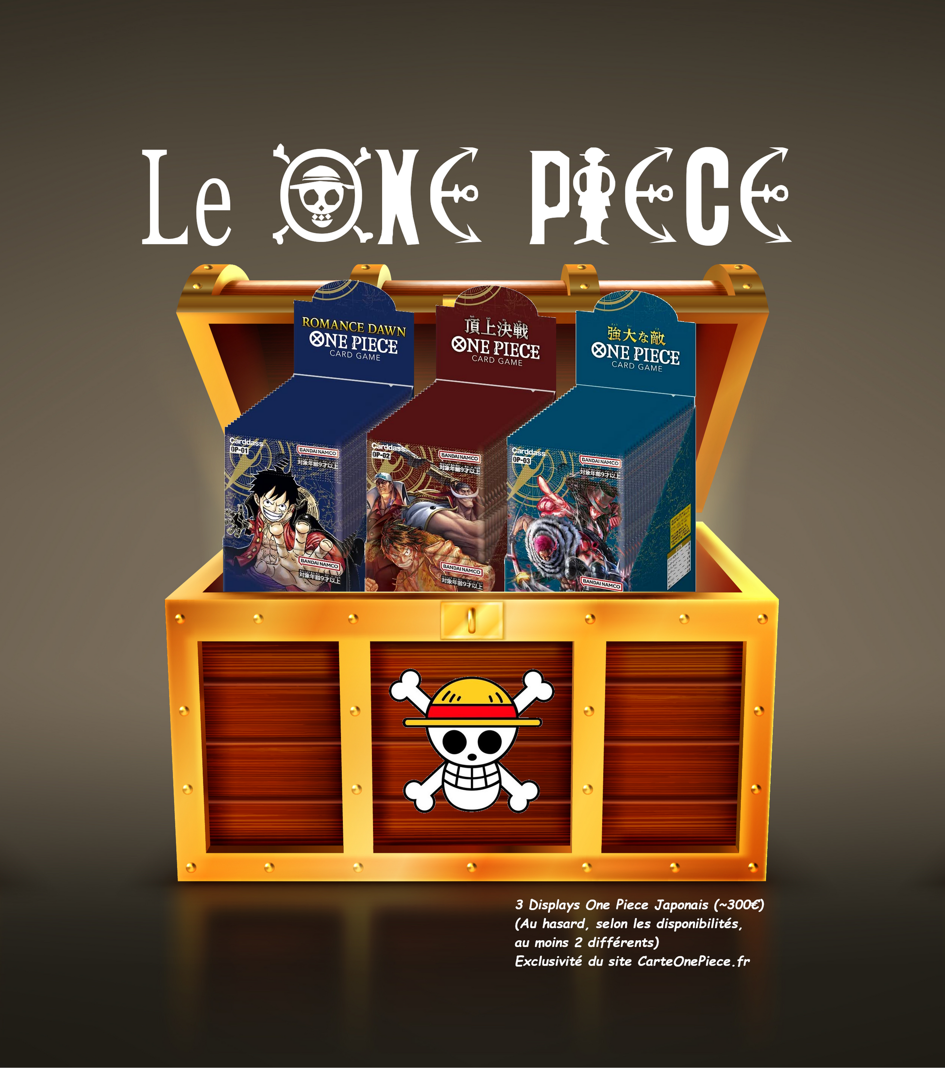 The One Piece TCG JAP treasure box – Cartes One Piece