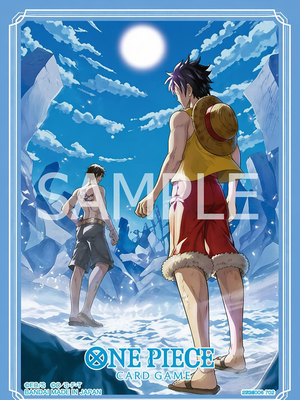 70 Protèges-cartes / Sleeves - Luffy & Ace - Official Sleeves V.15