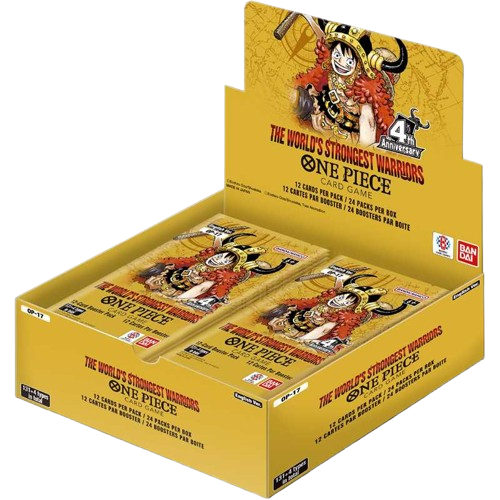 OP17 Display Box - 24 boosters - The world's strongest warriors - ENG