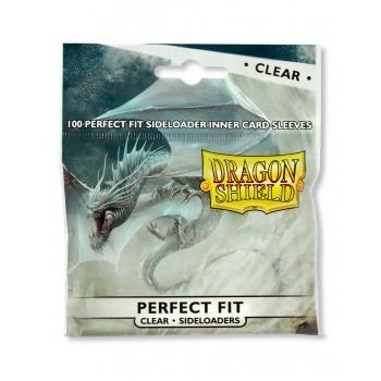 Dragon Shield - 100 protège-cartes Perfect Fit - Standard Sideloading transparent