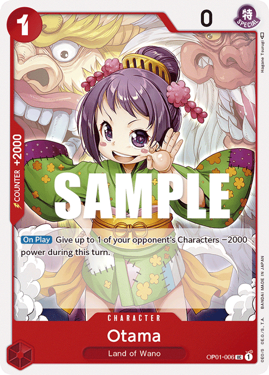 OP01-006 UC ENG Otama Carte personnage uncommon