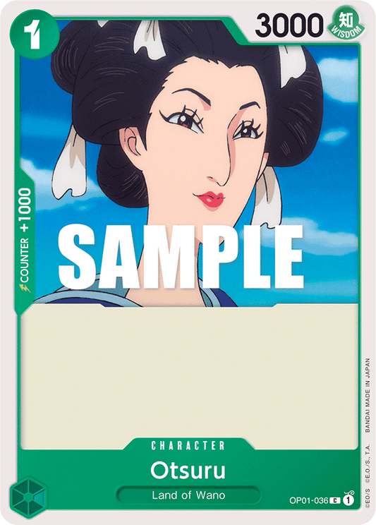 OP01-036 C ENG Otsuru Common Character Card