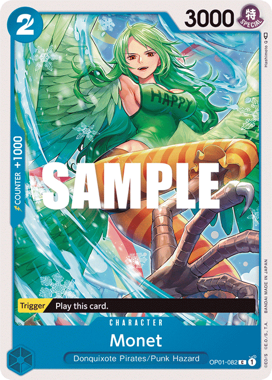 OP01-082 C ENG Monet Common Character Card