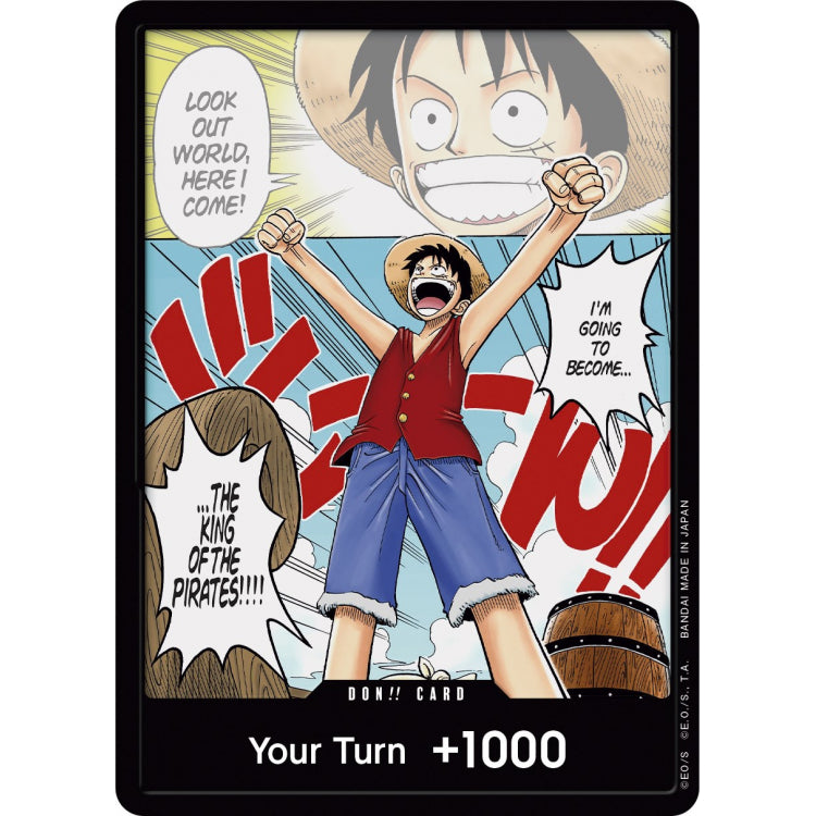 OP01-DON ENG Luffy Parallel DON Card