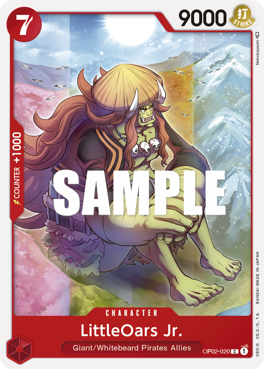 OP02-020 C ENG LittleOars Jr. Common Character Card