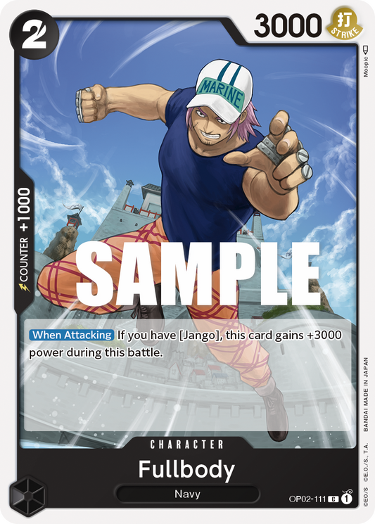 OP02-111 C ENG Fullbody Common Character Card