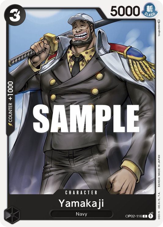 OP02-116 C ENG Yamakaji Common Character Card